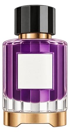 The drawn Amethyst Haze bottle