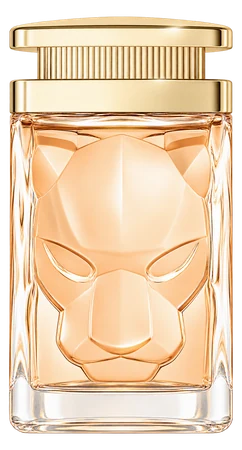 The drawn La Panthère bottle