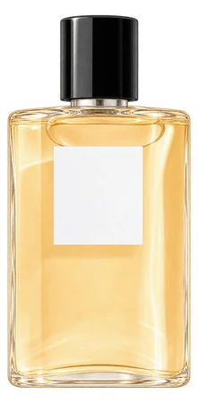 The drawn Paris-St. Moritz bottle