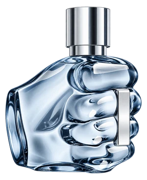 The drawn Only The Brave bottle