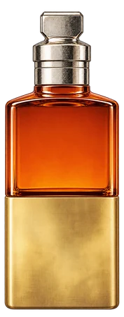 The drawn Havana Gold bottle