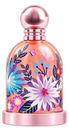 The drawn Blossom bottle