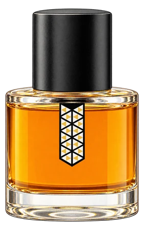 The drawn Immortelle Solaire bottle