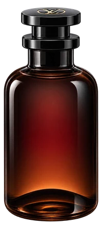 The drawn Ambre Levant bottle