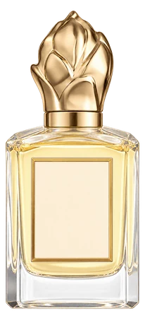 The drawn Printemps Blanc bottle