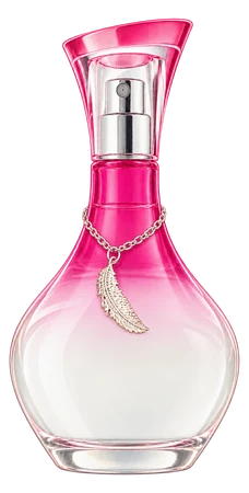 The drawn Can Can Burlesque bottle