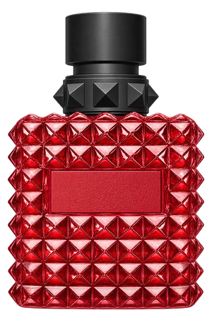 The drawn Donna Born in Roma Ruby bottle