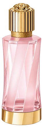The drawn Éclat de Rose bottle