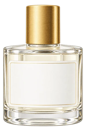 The drawn Pink Molécule 090.09 bottle