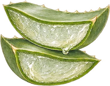 The drawing: aloe vera