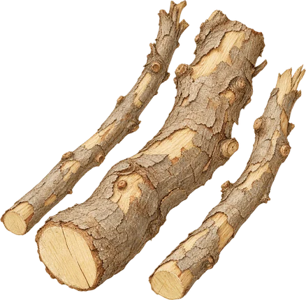 The drawing: amyris, dead wood lengths