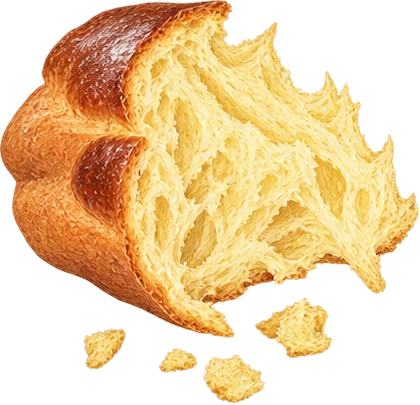 The drawing: brioche
