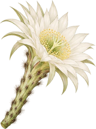 The drawing: cactus