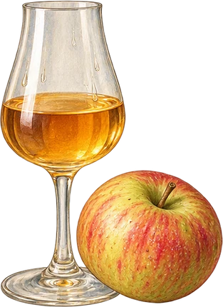 The drawing: calvados