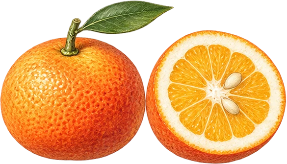 The drawing: chinotto