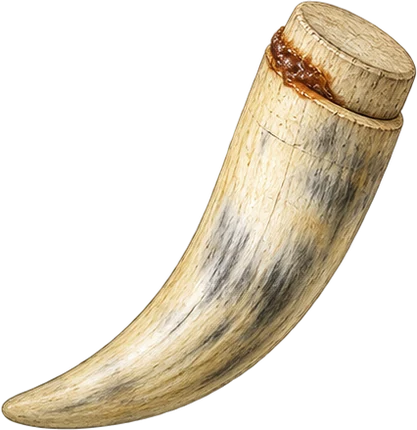 The drawing: civet, short horn