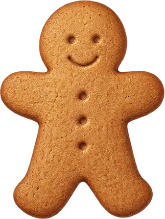 The drawing: gingerbread