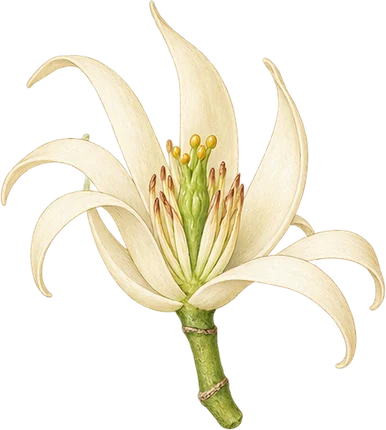 The drawing: magnolia