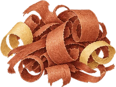 The drawing: mahogany