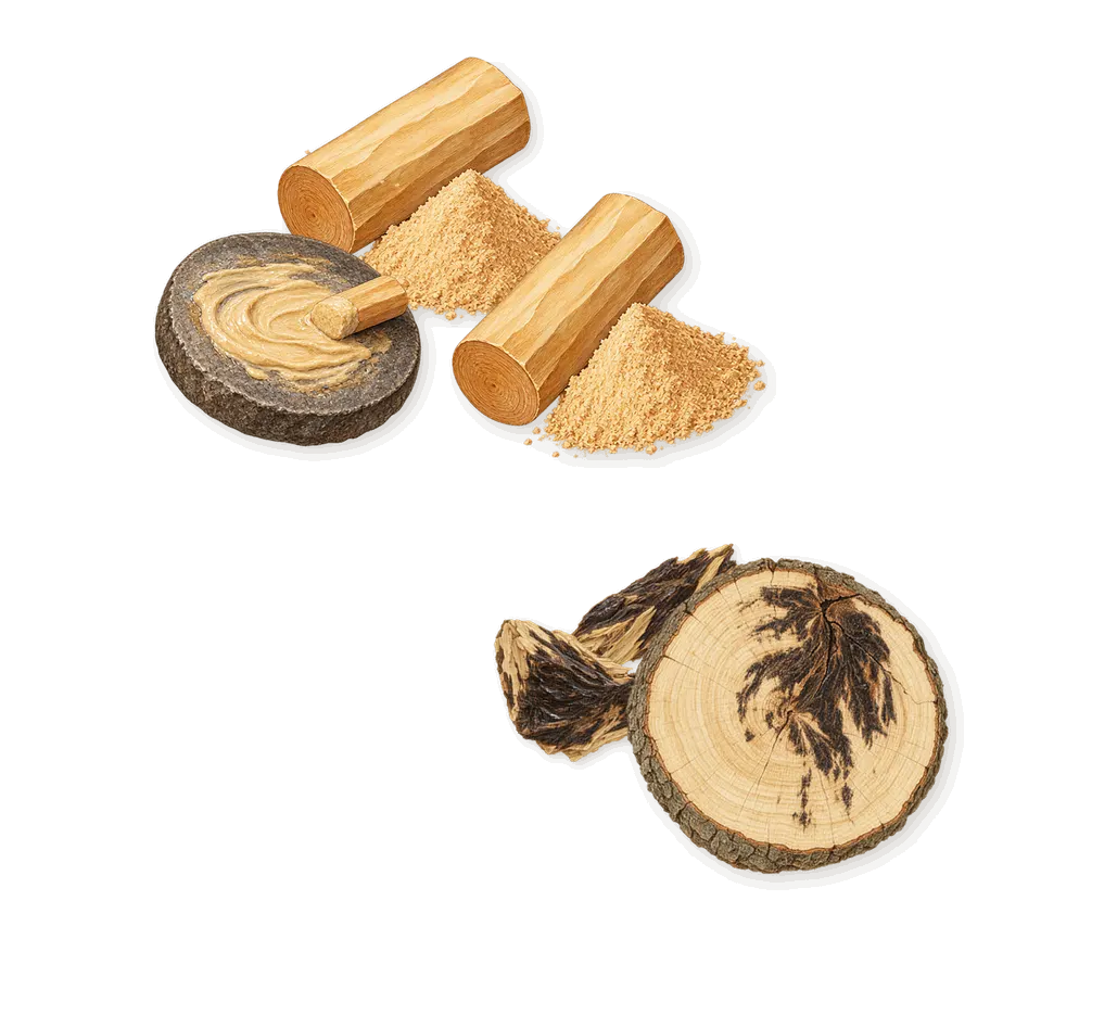 Genetic Bliss, what stays: Akigalawood (oud), Sandalwood