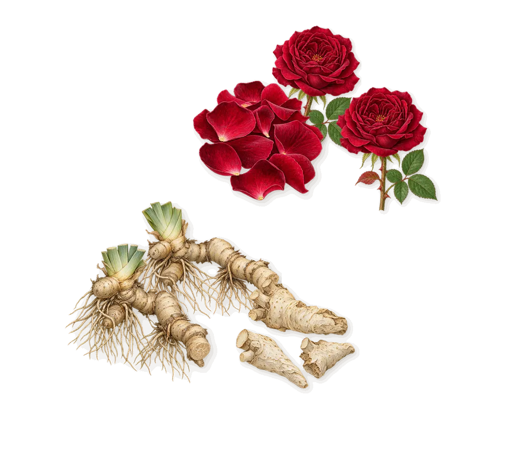 God Is A Woman, as it settles: Iris, Rose