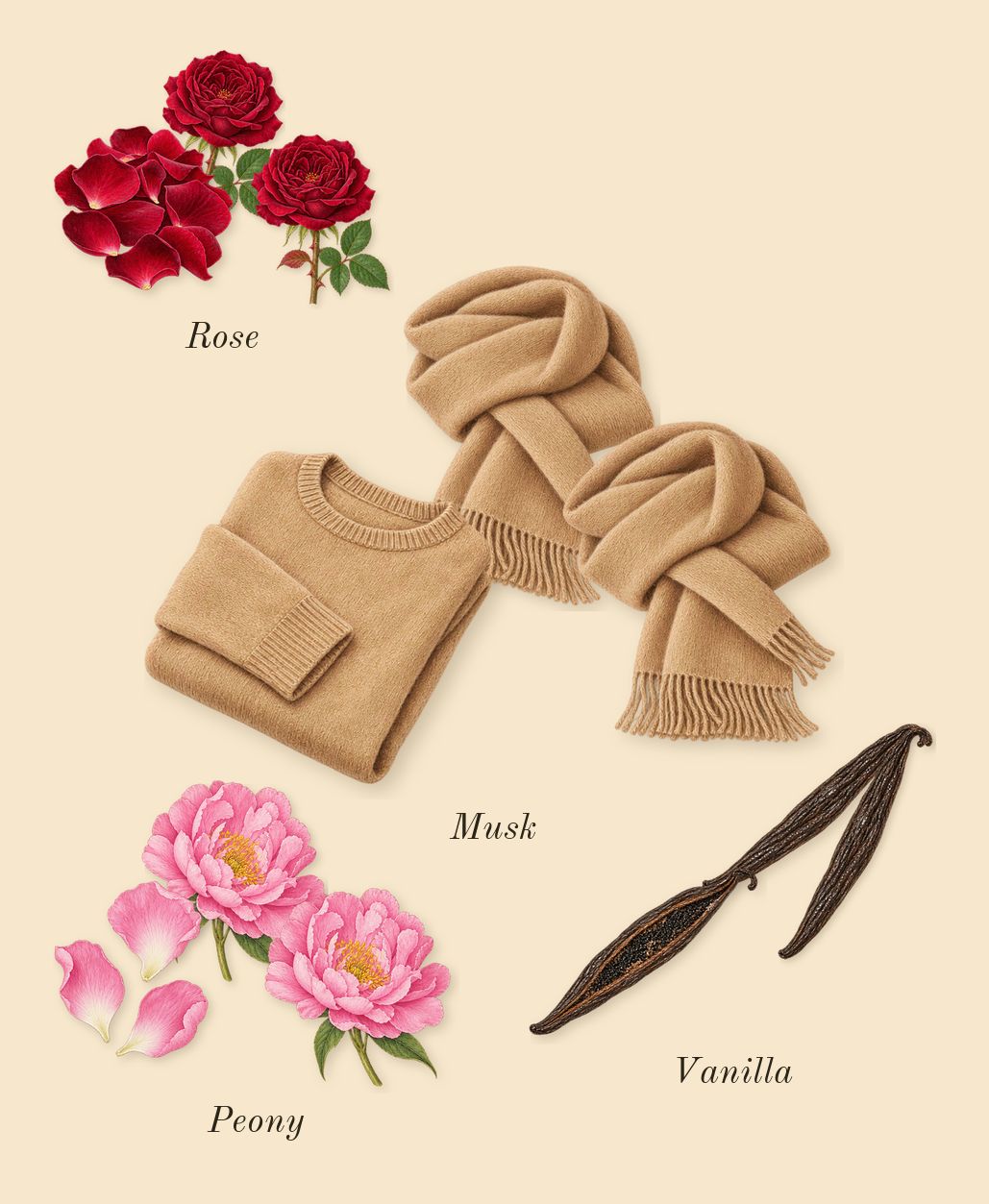 Club de Nuit Imperiale, heart: Rose, Peony, Musk, Vanilla