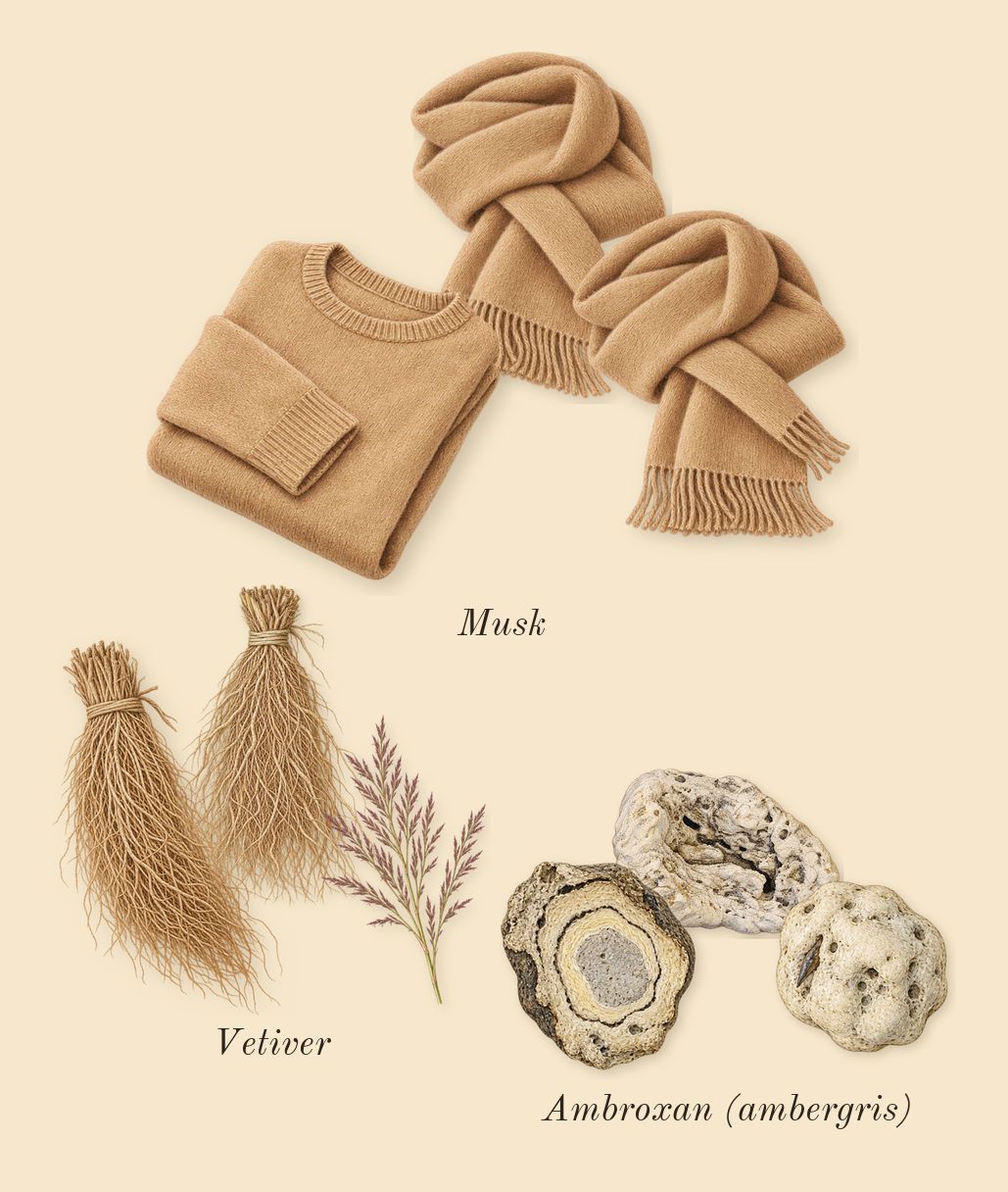 Club de Nuit Milestone, dry-down: Vetiver, Musk, Ambroxan (ambergris)