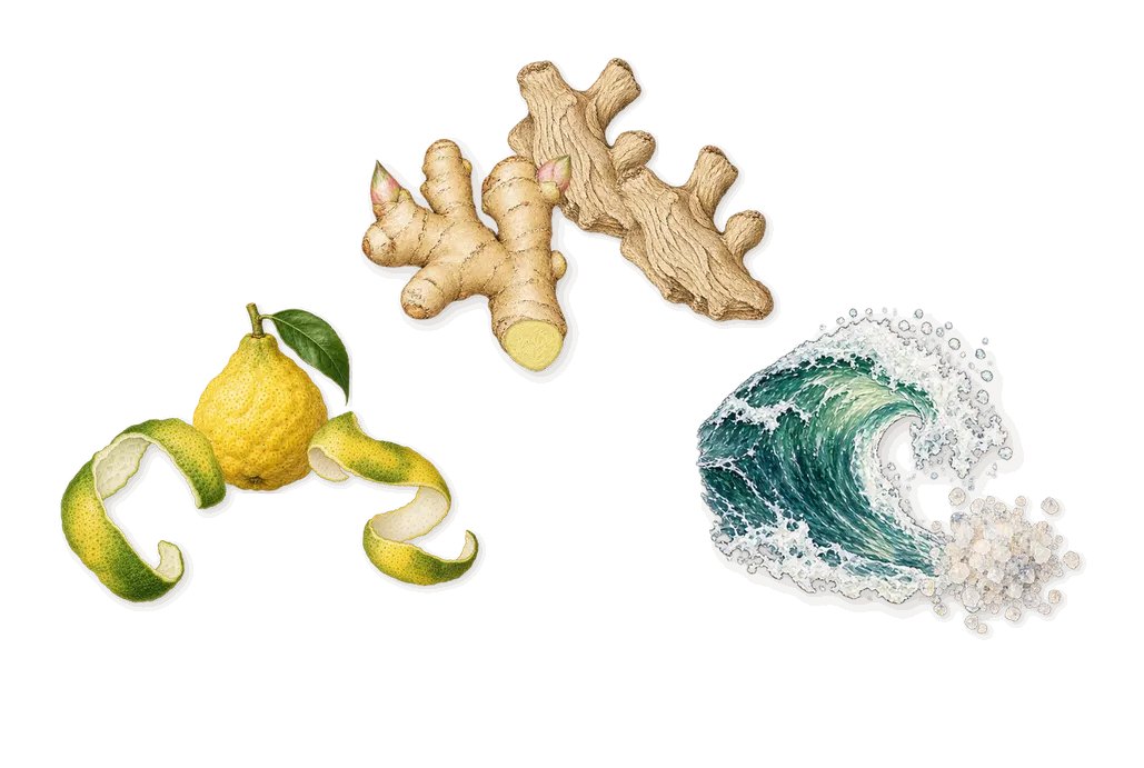 Acqua di Giò, when you spray it: Bergamot, Ginger, Marine notes
