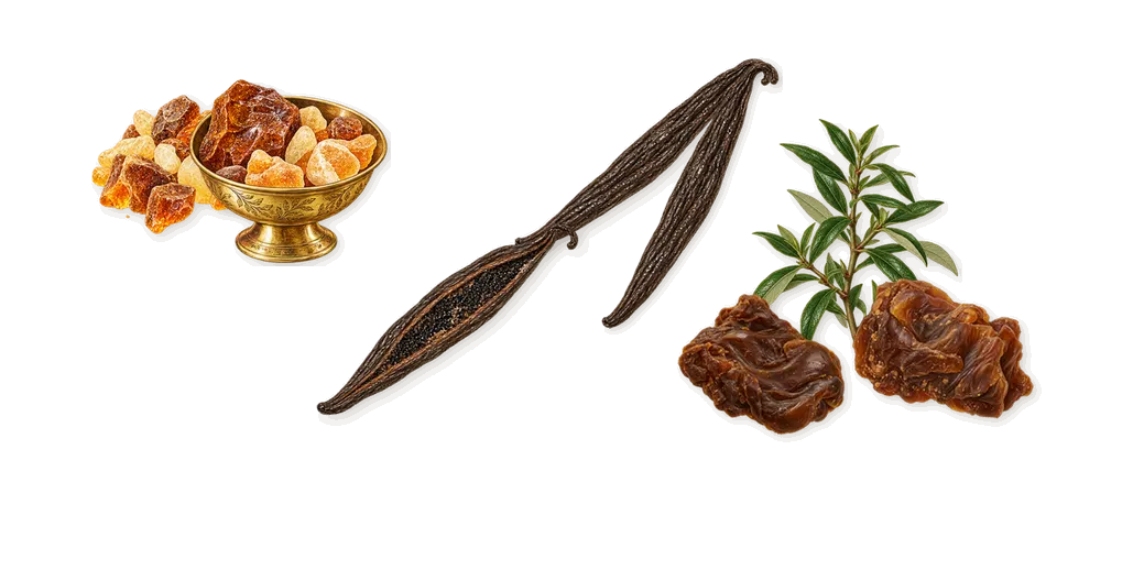 Cuir Doré, what stays: Vanilla, Labdanum, Amber
