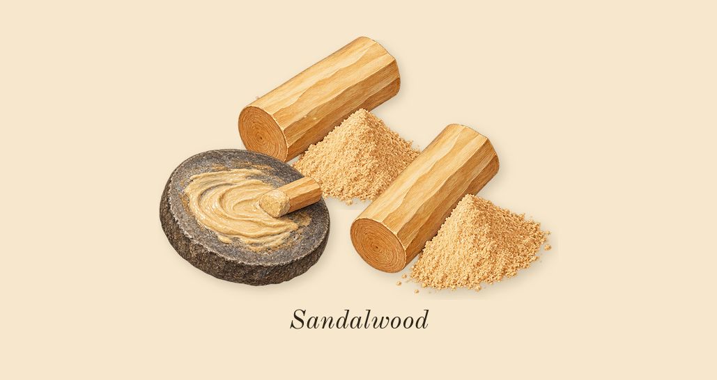 Pour Elle, dry-down: Sandalwood