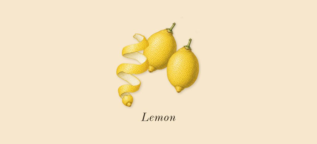 Pour Elle, top notes: Lemon