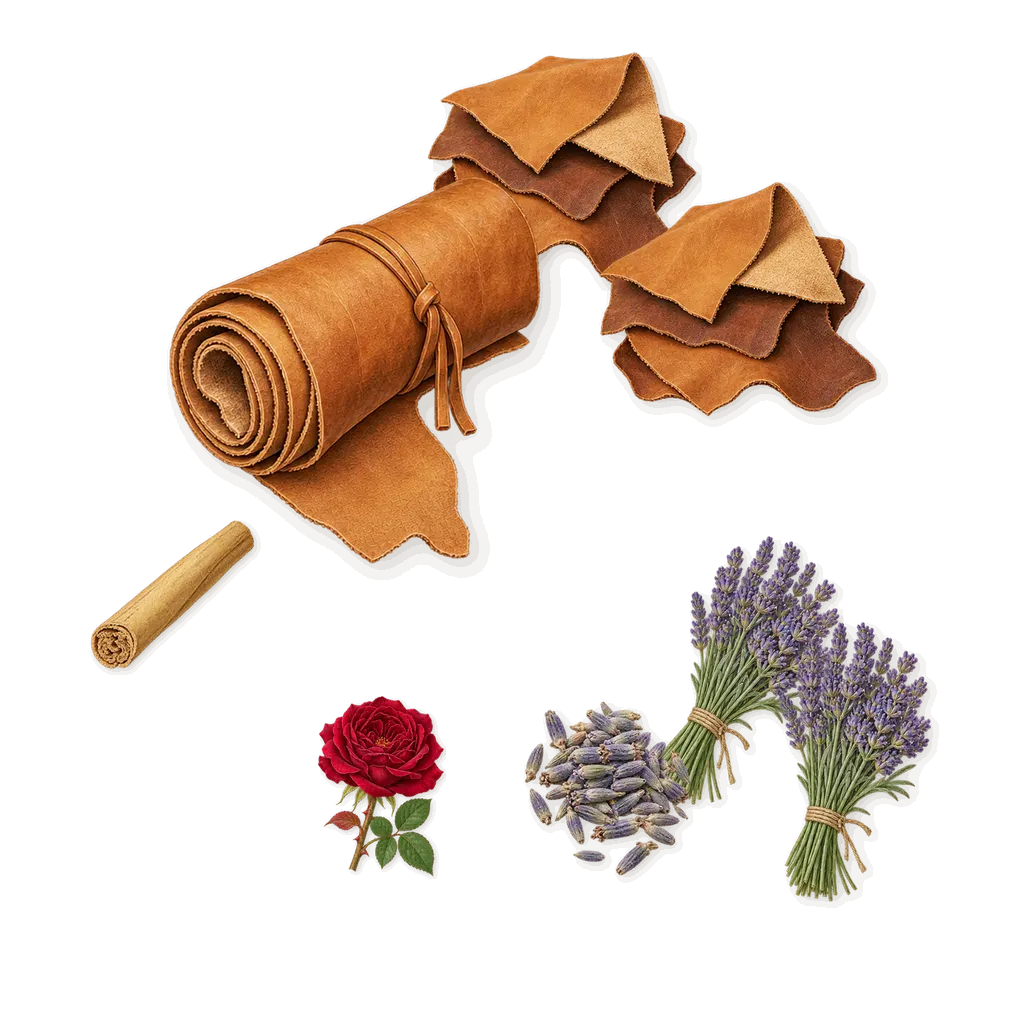 212 VIP Black, as it settles: Lavender, Black leather, Cinnamon, Citronellol (rose)