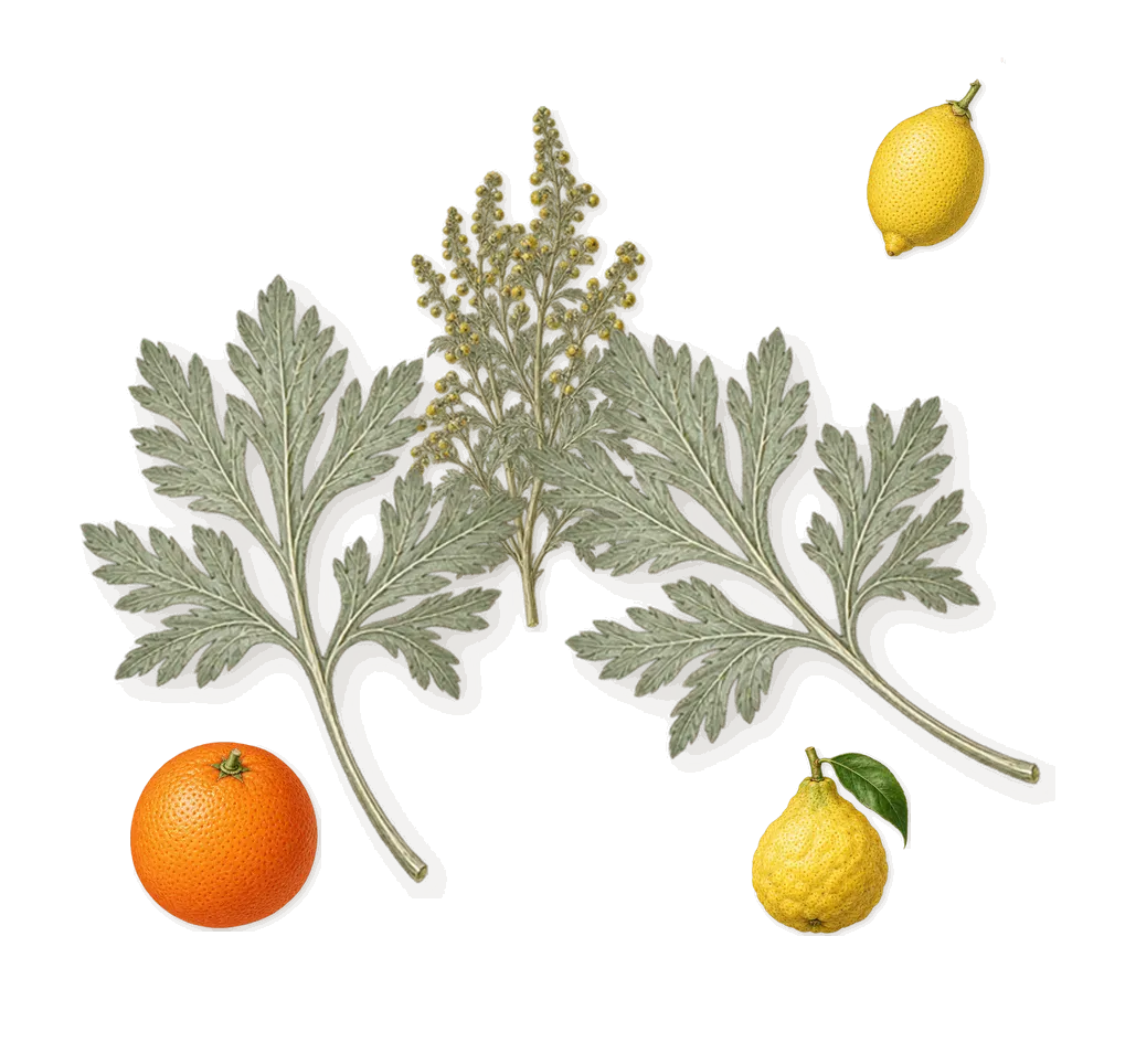 212 VIP Black, when you spray it: Artemisia, Bergamot, Lemon, Sweet orange