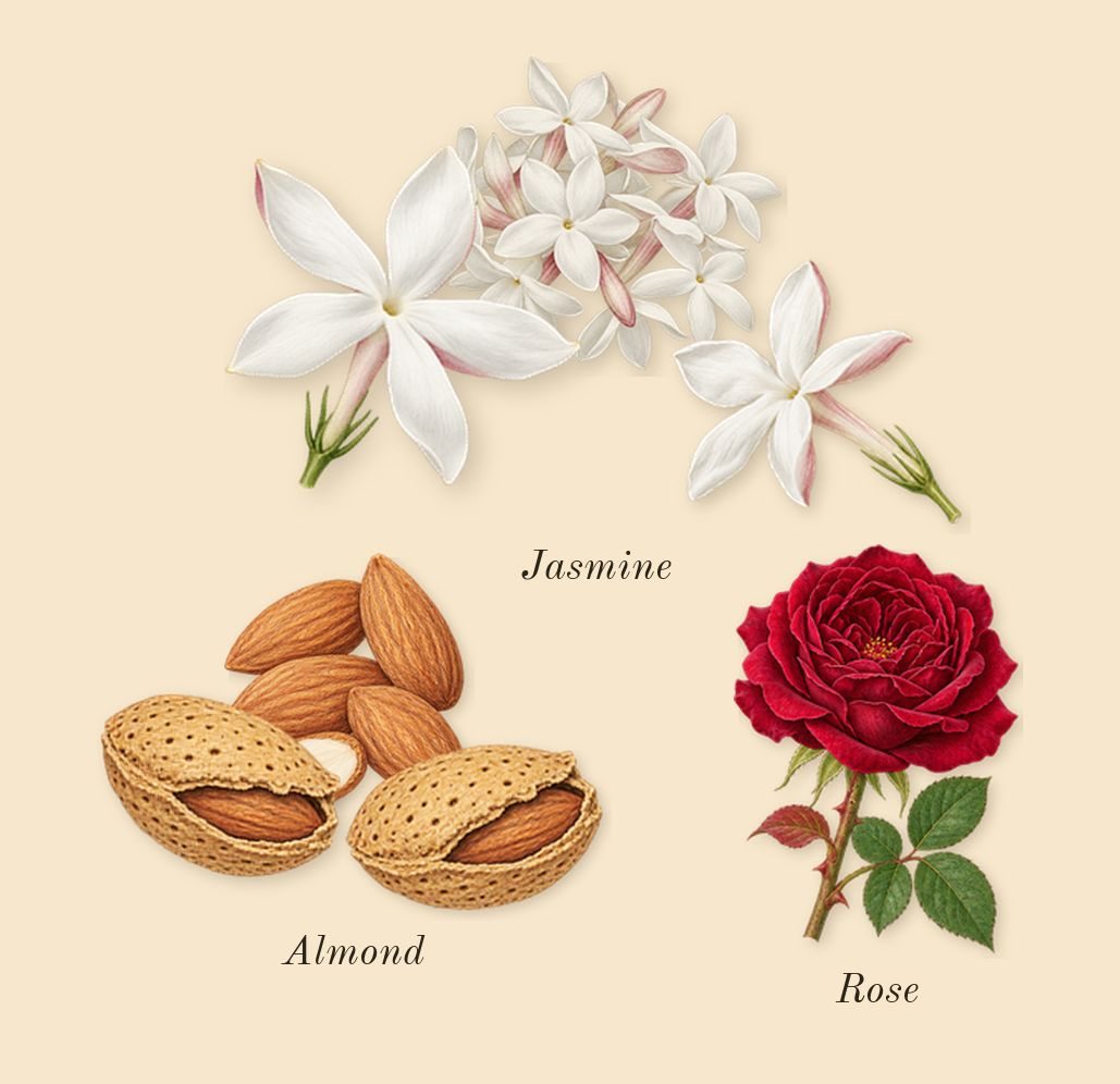 Good Girl Jasmine Absolute, heart: Jasmine, Almond, Rose