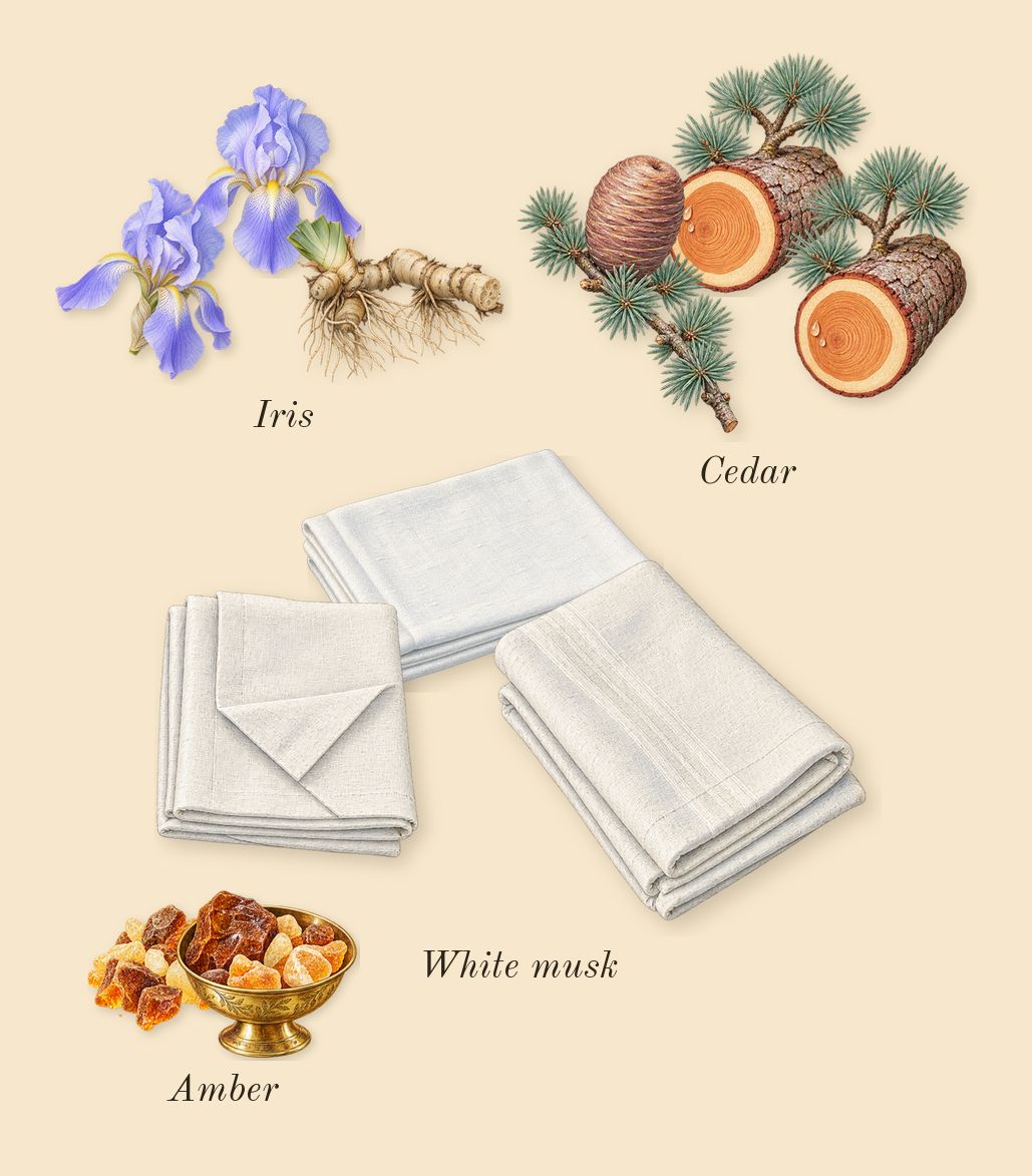 Chance Eau Splendide, dry-down: Iris, Cedar, White musk, Amber