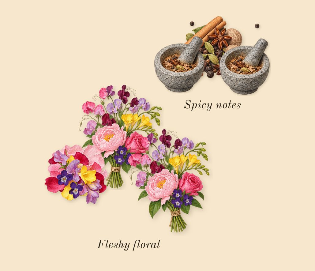 Atelier des Fleurs Vanilla Planifolia, heart: Spicy notes, Fleshy floral