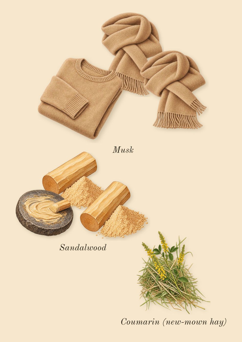 Silver Mountain Water, dry-down: Musk, Sandalwood, Coumarin (new-mown hay)