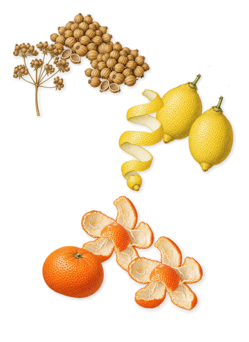 Only The Brave, when you spray it: Lemon, Mandarin, Coriander