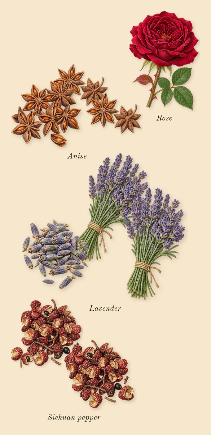 Sauvage, heart: Sichuan pepper, Lavender, Anise, Rose