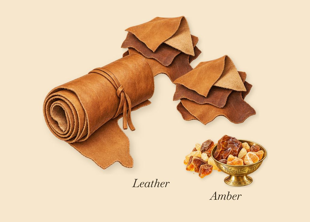 Fleur du Mal, what stays: Leather, Amber