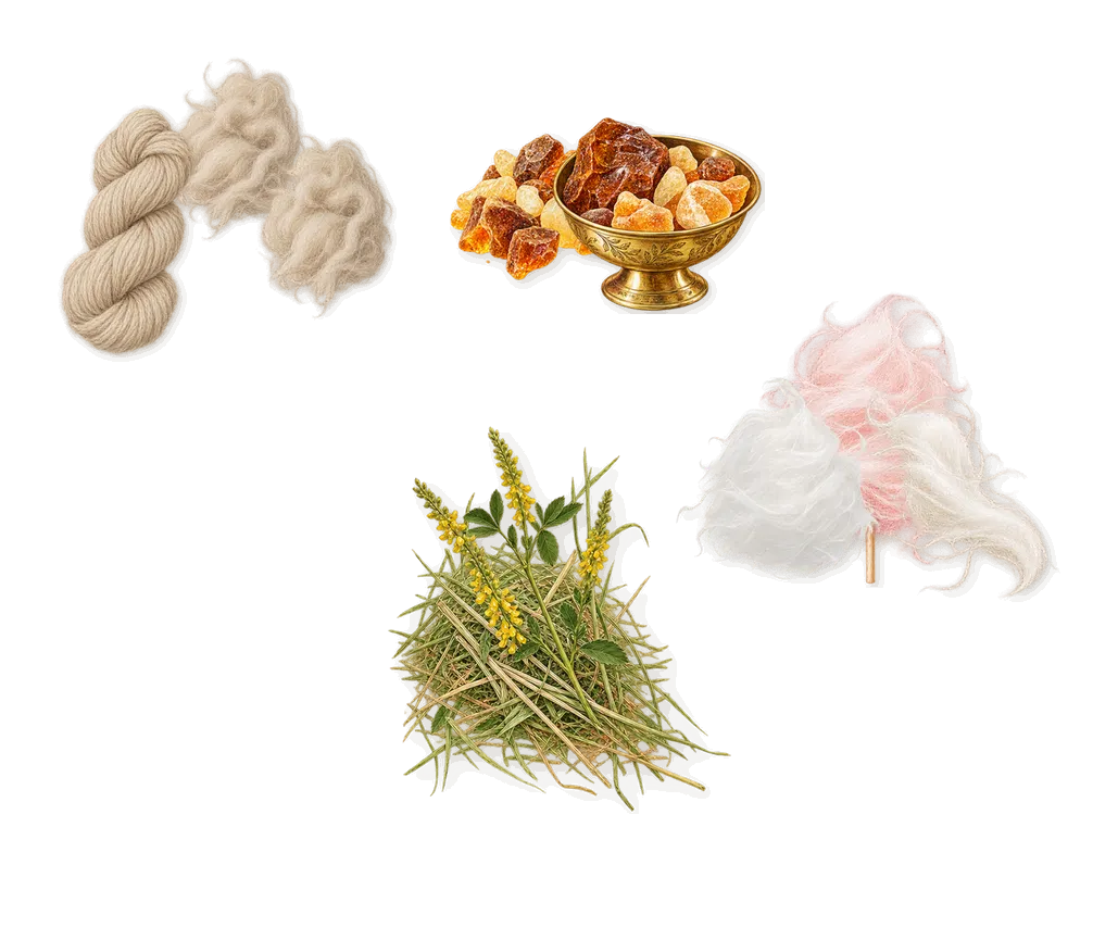 Sweet, what stays: Spun sugar, Amber, Cashmere wood, Coumarin (new-mown hay)