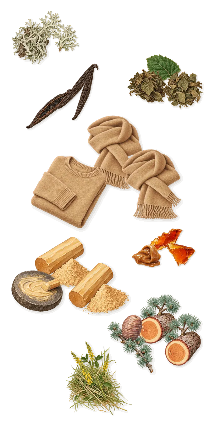 Ambassador Women, what stays: Musk, Oakmoss, Caramel, Sandalwood, Patchouli, Vanilla, Cedar, Coumarin (new-mown hay)