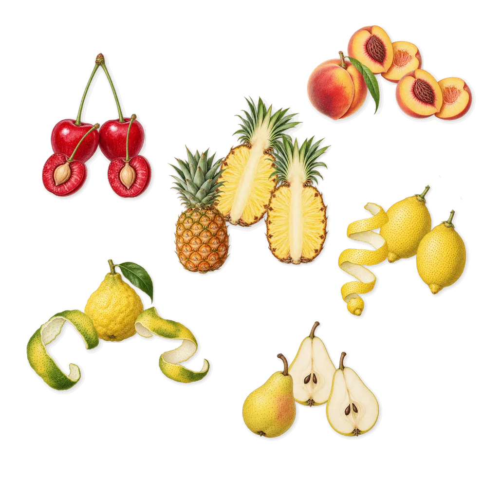 Ambassador Women, when you spray it: Pear, Cherry, Lemon, Pineapple, Peach, Bergamot