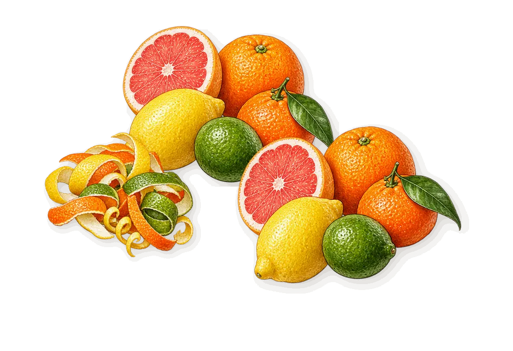 In Love With Everything, when you spray it: Citrus pulp