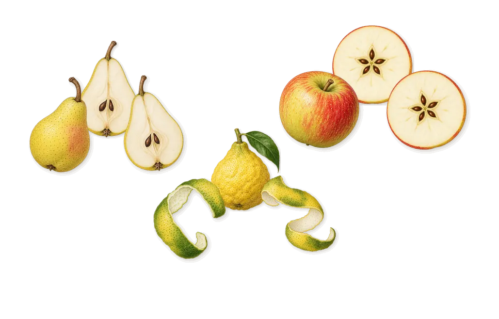 I Fancy You, when you spray it: Apple, Pear, Bergamot