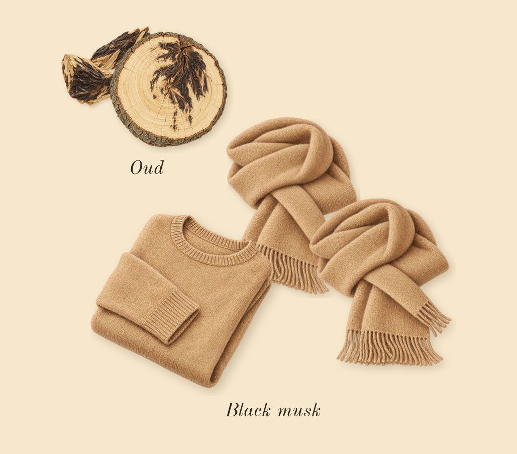 Oud & Bergamot Cologne Intense, dry-down: Oud, Black musk
