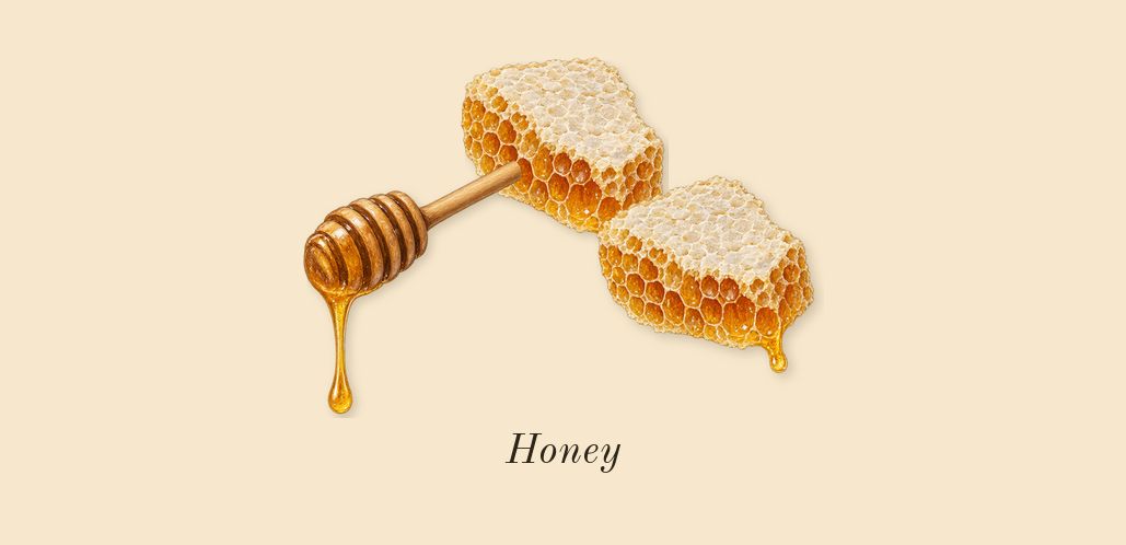Red Roses Cologne, dry-down: Honey