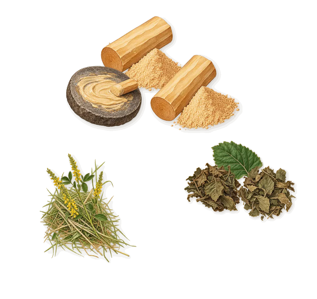Femme, what stays: Sandalwood, Patchouli, Coumarin (new-mown hay)