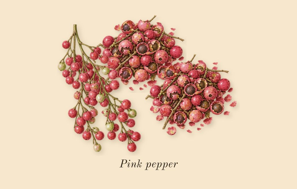 Flower by Kenzo, top notes: Pink pepper