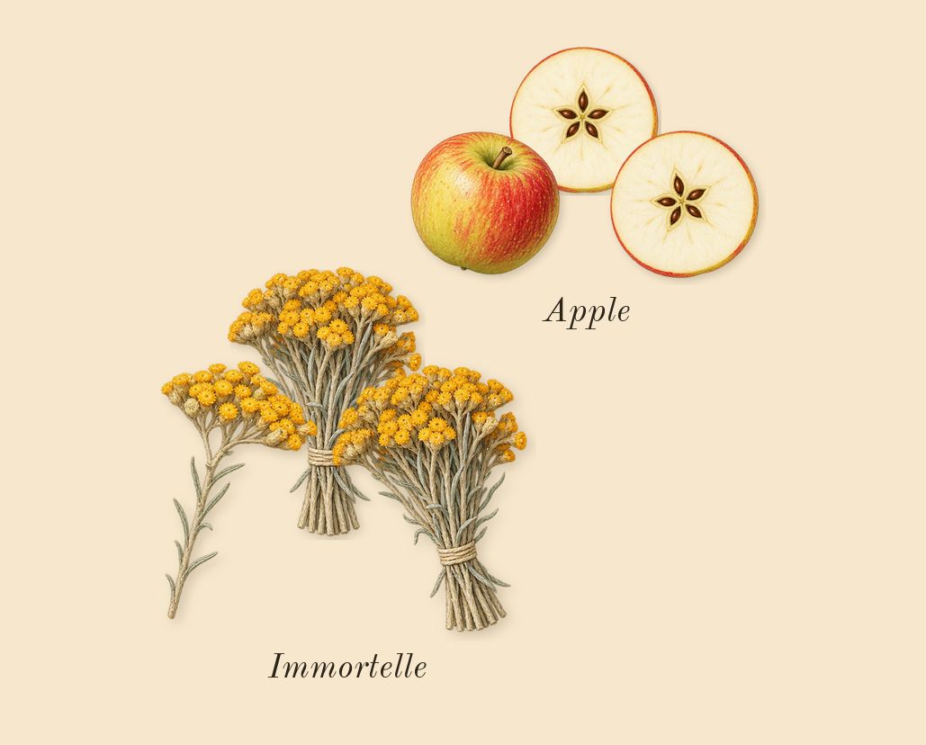 Smoking Hot, heart: Immortelle, Apple